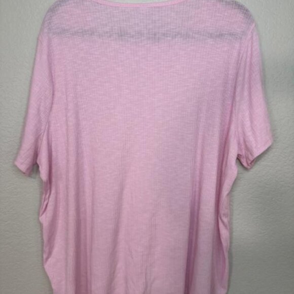 Old Navy, Luxe T-Shirt Pink Size XXL - Picture 2 of 3